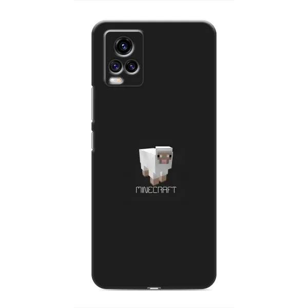 Чохол з принтом «Овечка Майнкрафт» для Vivo V20