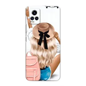 Чехол с печатью для ViVO V20 - (Мода) (AlphaPrint) (Путешествие)