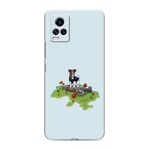 Чехлы с картинкой собаки Патрон для ViVO V20 (AlphaPrint) (Сапер Пес)