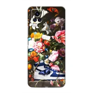 Чехол для ViVO V20 - с принтом Найк (AlphaPrint) (Стиль Найк)