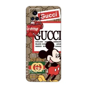 Чехол Disney Mouse ViVO V20 (PREMIUMPrint) (Стильный Микки)