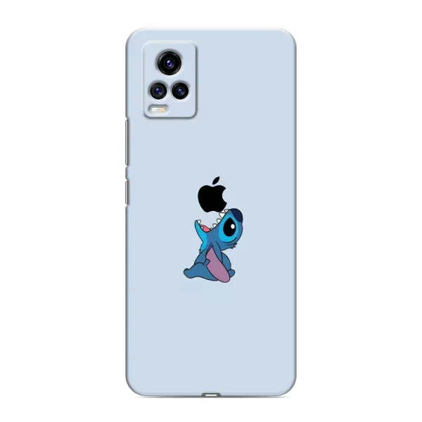 Чохол з принтом «Stitch apple» для Vivo V20