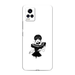 Чехлы Венсдей на ViVO V20 Уэнсдей (AlphaPrint) (танец Уэнздей)