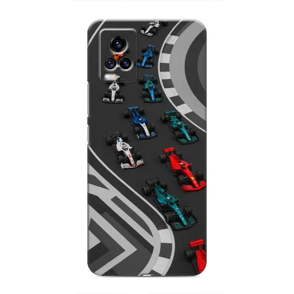 Чехол с принтом «Трасса Ф1» для Vivo V20