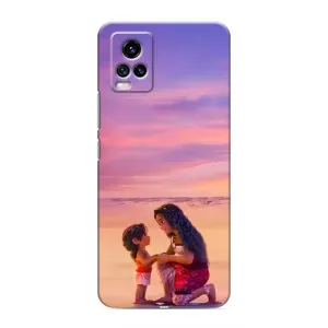 Чехол с мультфильмом Моана ViVO V20 (Маленькая Ваяна)