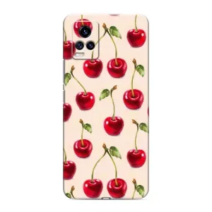 Чехлы с Фруктами для ViVO V20 (VPrint) (Вишня)