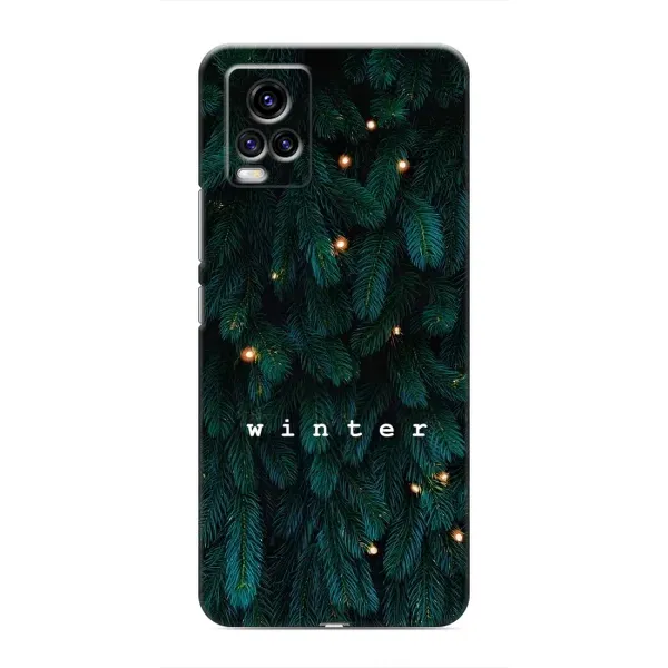 Чехол с принтом «Winter» для Vivo V20