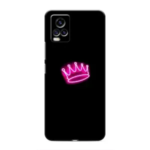 Чехол с Короной Виво В20 - (AlphaPrint) (Яркая корона)