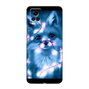 Чехлы с картинкой Лисички для ViVO V20 (VPrint) (Яркая лисичка)