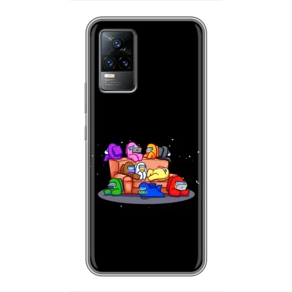 Чохол з принтом «Амонг-ас» для Vivo V21