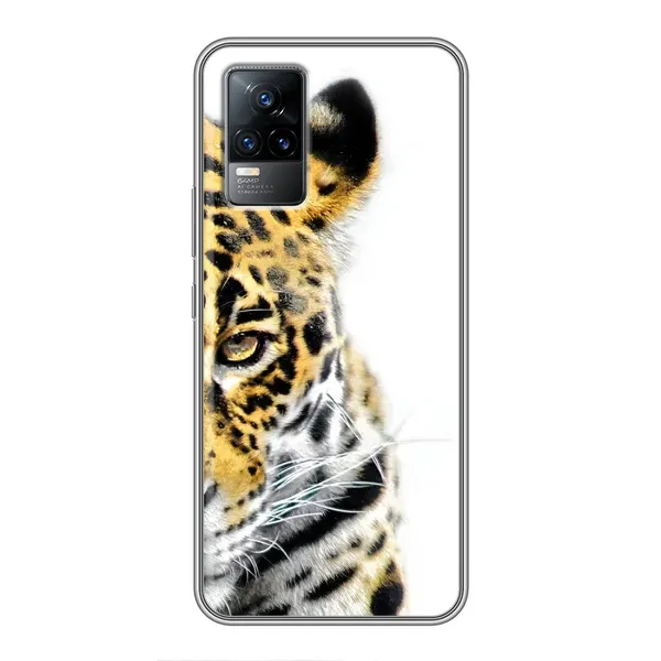 Чехол с принтом «Леопард» для Vivo V21