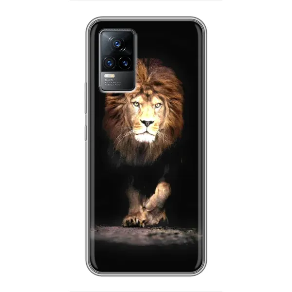 Чехол с принтом «Лев» для Vivo V21