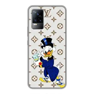 Чехлы для Vivo V21 - Скрудж МакДак Louis Vuitton (PREMIUMPrint) (Макдак на стиле)