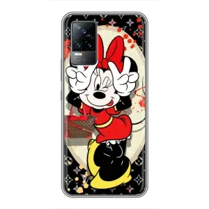 Чехол Disney Mouse Vivo V21 (PREMIUMPrint) (Минни peace)