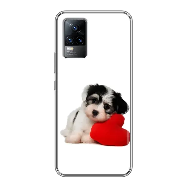 Чохол з принтом «Песик» для Vivo V21