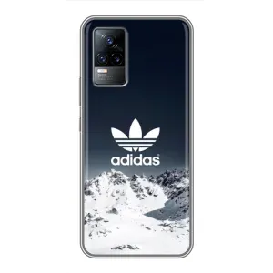 Чехлы Адидас для Vivo V21E (AlphaPrint) (Адидас в горах)