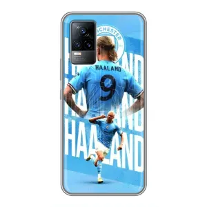 Чехлы с футболистом Ерлинг Холанд для Vivo V21E (AlphaPrint) (Erling Haaland)