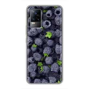 Чохли з фруктами для Vivo V21E (VPrint) (Ожина)