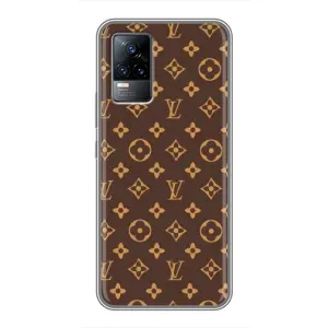 Чехлы Луи Витон для Vivo V21E (AlphaPrint - LOUIS VUITTON) (фон LOUIS VUITTON)