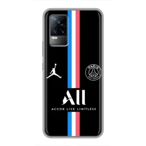 Чохли PSG для Vivo V21E (AlphaPrint) (футболка ПСЖ)