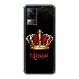 Чехол с Короной Виво В21Е - (AlphaPrint) (Корона короля)