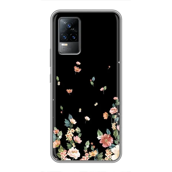 Чехол с принтом «Маленькие цветы» для Vivo V21E