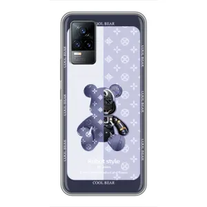 Крутые Чехлы Луи Виттон для Vivo V21E (AlphaPrint) (Медвежонок LV)