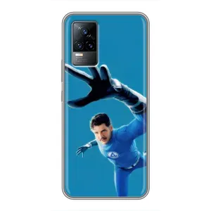 Чохол з принтом Фантастична четвірка для Vivo V21E (Містер Фантастік супергерой)