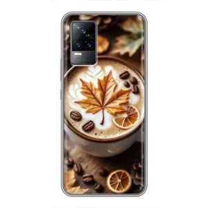 Чехол с принтом «Пряный кофе» для Vivo V21E