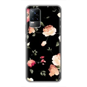 Чохли з квітами для Vivo V21E (VPrint) (Трояндочки)