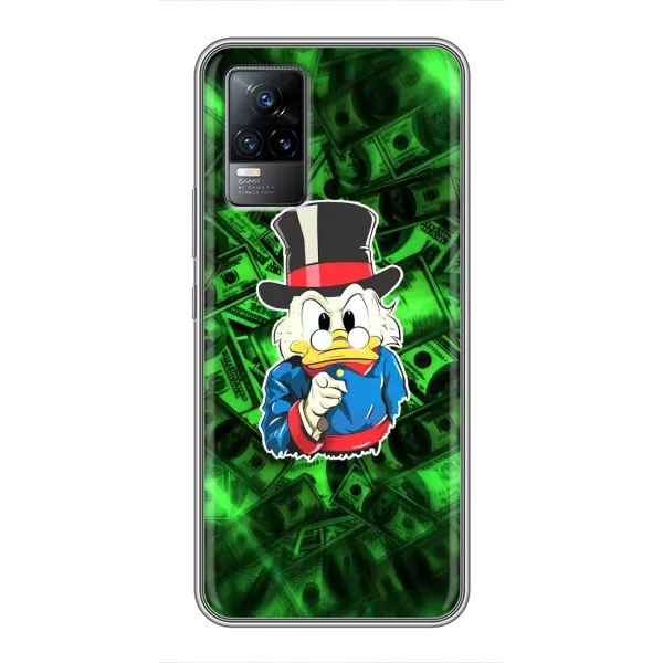 Чехол с принтом «Скрудж МакДак» для Vivo V21E