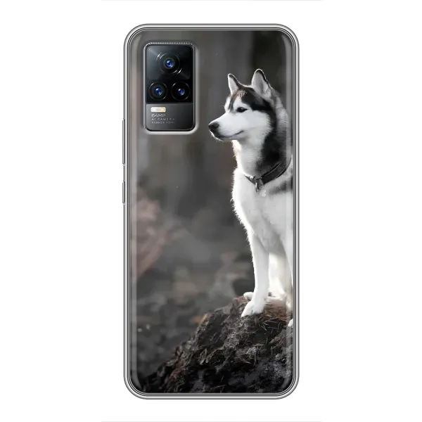 Чехол с принтом «Верный пес» для Vivo V21E