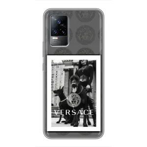 Чехлы VERSACE для Виво В21Е (PREMIUMPrint) (Версаче)