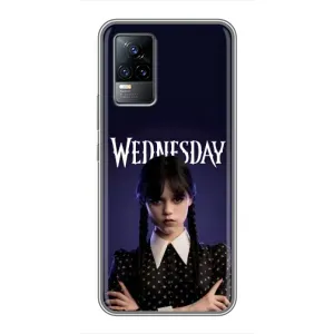 Силиконовый чехол с картинкой для Vivo V21E (Wednesday)
