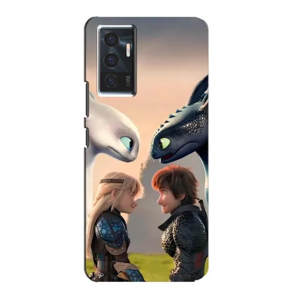 Чехол с принтом «Иккинг и Астрид» для Vivo V23e Чехол с принтом «Иккинг и Астрид» для Vivo V23e
