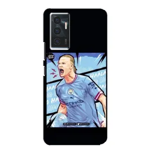 Чехлы с футболистом Ерлинг Холанд для Vivo V23e (AlphaPrint) (гол Эрлинг Холланд)