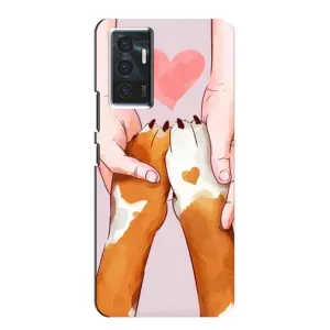Чехлы с собаками для Vivo V23e (VPrint) (Любовь к собакам)