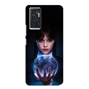 Чехол с дизайном Венздей 2 на Vivo V23e (Магическая сфера Уэнздей)