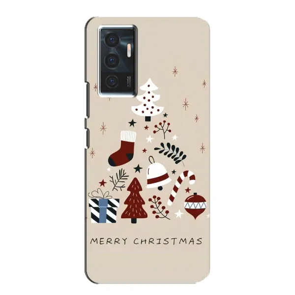 Чехол с принтом «Merry Christmas» для Vivo V23e Чехол с принтом «Merry Christmas» для Vivo V23e