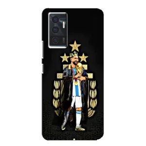 Чехлы для Vivo V23e (Leo чемпион) (AlphaPrint) (Месси Король)