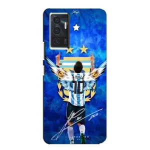 Чехлы для Vivo V23e (Leo чемпион) (AlphaPrint) (Месси сборная)