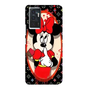 Чехол Disney Mouse Vivo V23e (PREMIUMPrint) (Минни Маус ЛВ)