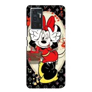 Чехол Disney Mouse Vivo V23e (PREMIUMPrint) (Минни peace)
