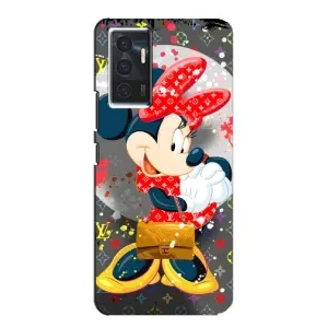Чехол Disney Mouse Vivo V23e (PREMIUMPrint) (Minni с бантиком)