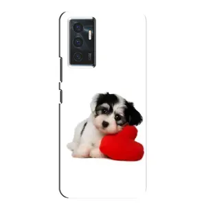 Чехлы с собаками для Vivo V23e (VPrint) (Песик)