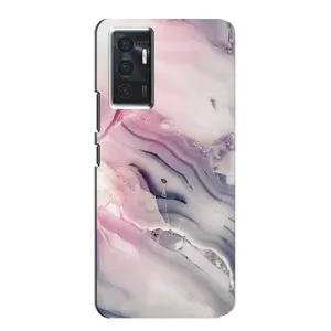 Мраморный чехол на Vivo V23e (VPrint) (Пурпурный Мрамор)
