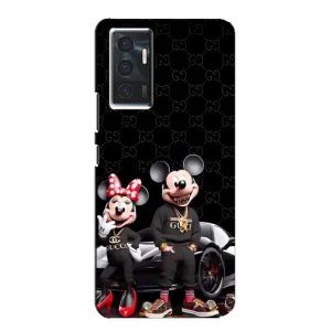 Чехол Disney Mouse Vivo V23e (PREMIUMPrint) (Семья Маусов)