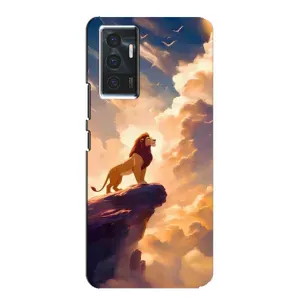 Чехол с принтом «Симба на скале» для Vivo V23e