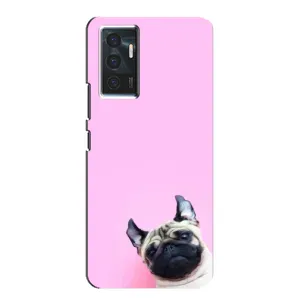 Чехлы с собаками для Vivo V23e (VPrint) (Смешная собака)