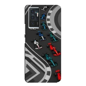 Чехол с принтом «Трасса Ф1» для Vivo V23e